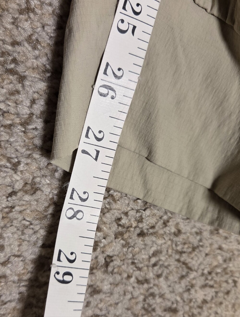 Athleta Trekkie North Jogger Hiking Pants Women's 12 Ecru Tan 405726 Pull On Tie - Picture 5 of 8